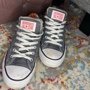 Grey converse chuck Taylor all star